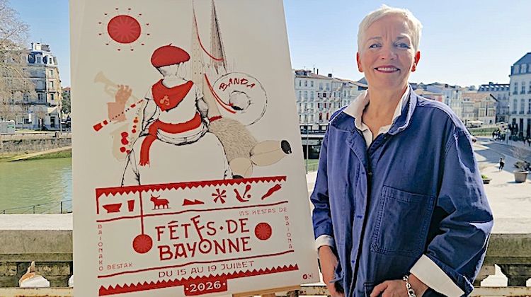 FÊTES DE BAYONNE – Découvrez l’affiche officielle de la prochaine édition !